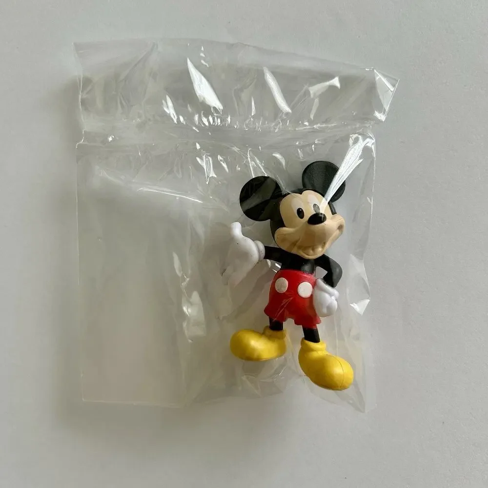 NEW Mickey Mouse Cake Topper Set - 5 Figures, 12 Candles & Tattoo Sheet SEALED